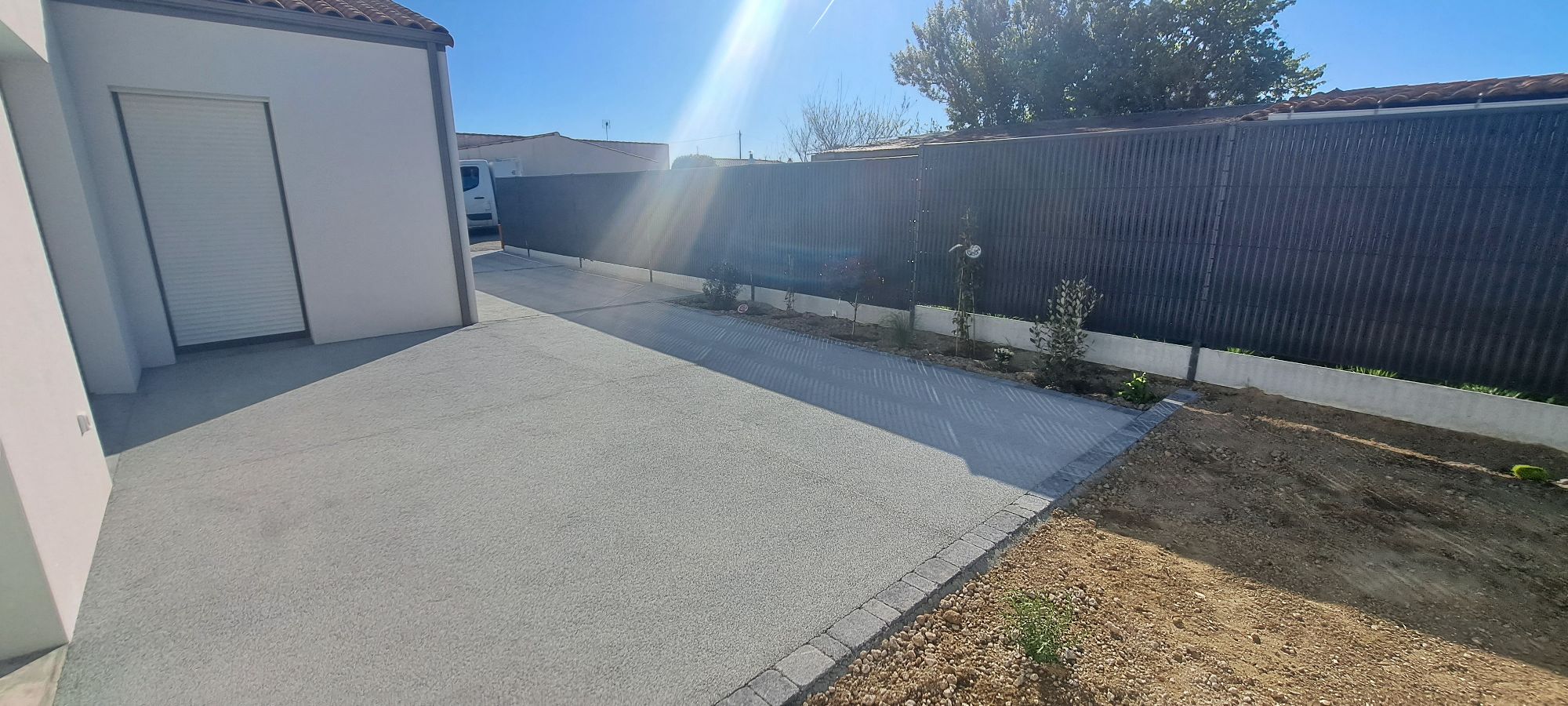 Béton drainant sur Saint Hilaire de Riez - Vendée