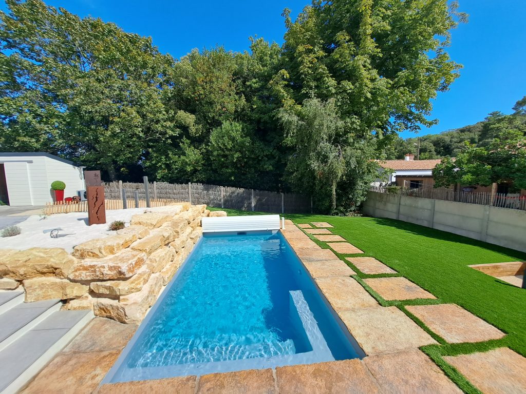 aménagement extérieur à Saint Jean de Monts réalisation Espace Cour
