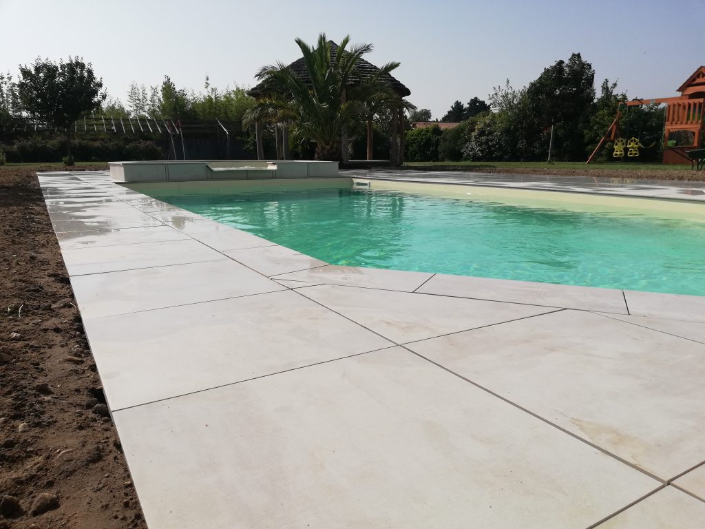 Pose de piscine