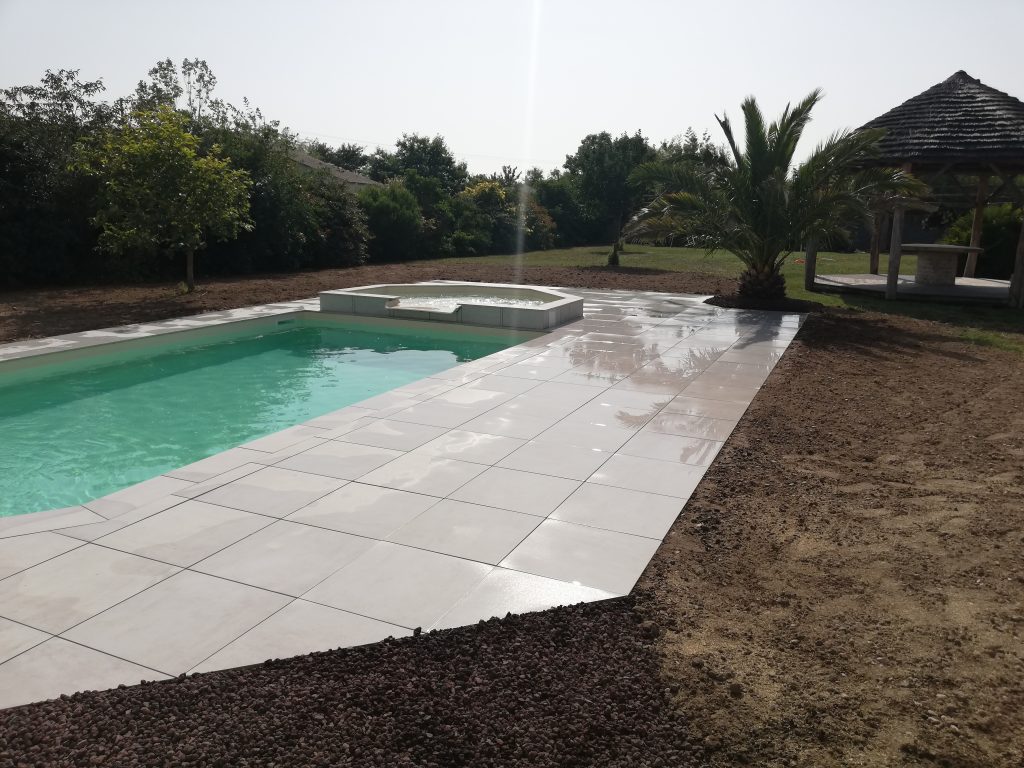 Pose de piscine